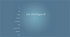Desktop Screenshot of janholmgaard.com